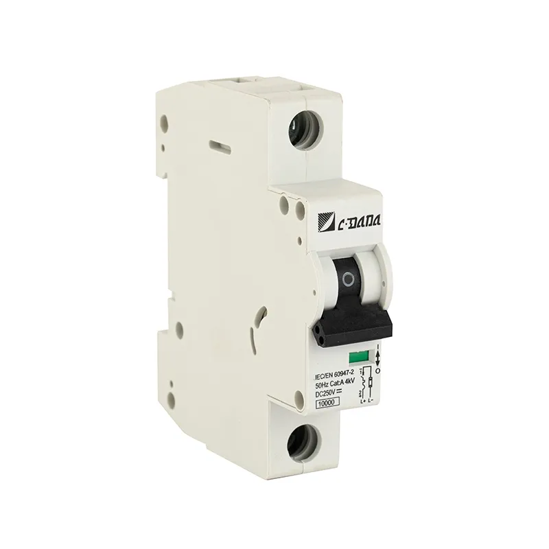 250V DC ಮಿನಿಯೇಚರ್ ಸರ್ಕ್ಯೂಟ್ ಬ್ರೇಕರ್